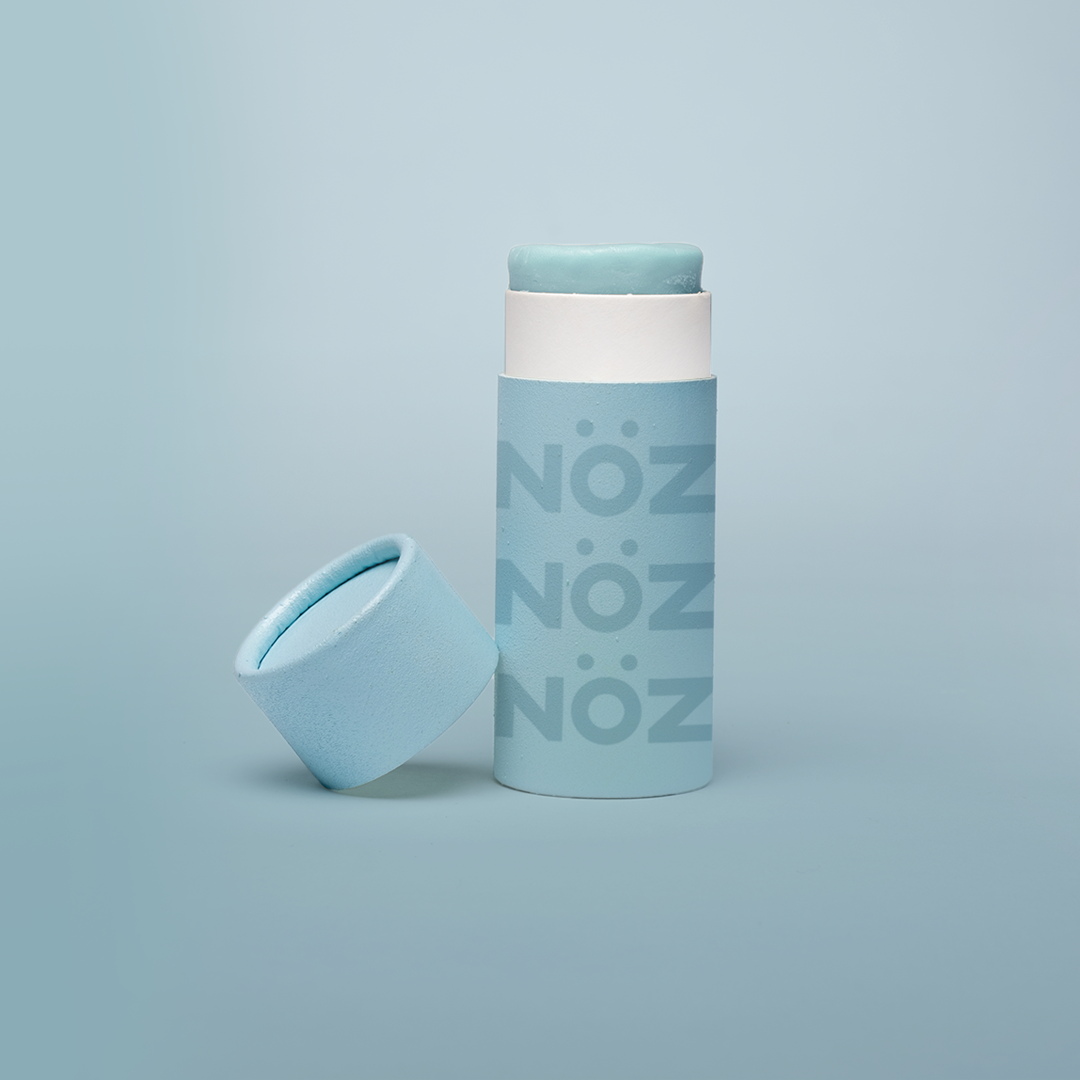 Noz sunscreen in our Chill Blue color-way.