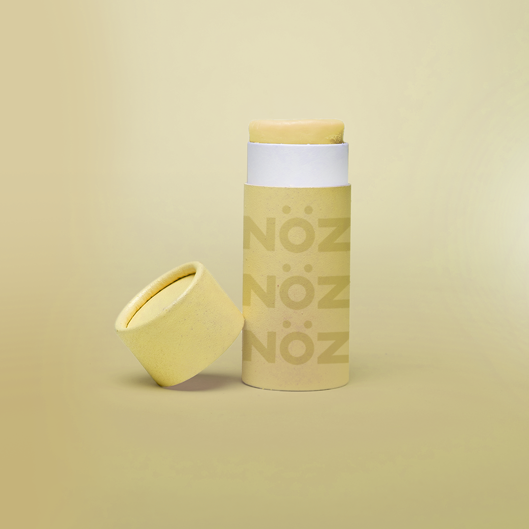 Noz sunscreen in our Mellow Yellow color-way.